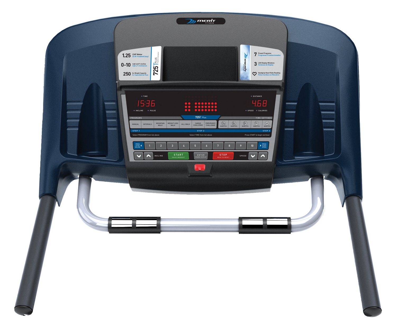 Merit Fitness 725T Plus Treadmill thumbnail