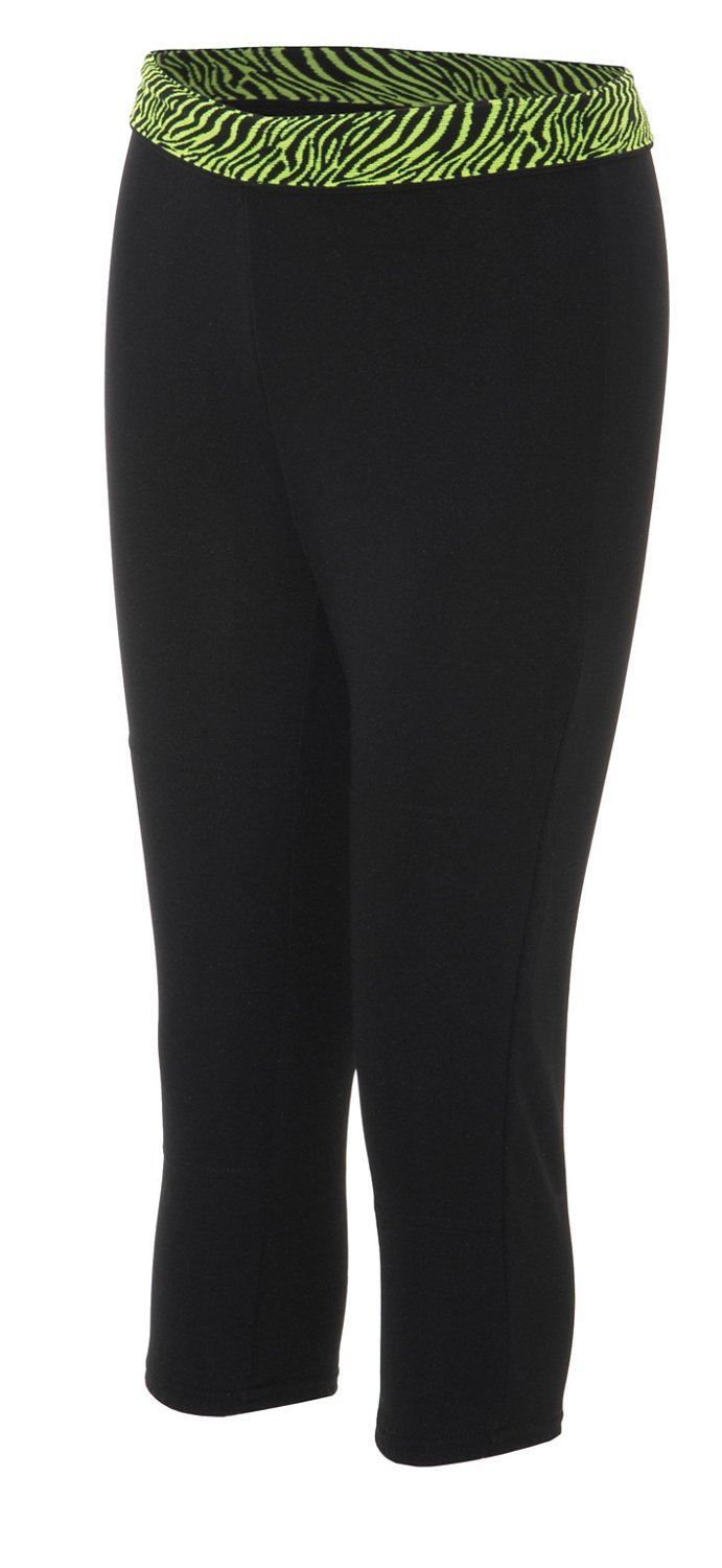 Soffe Girls' Printed Waistband T-Ball Pant