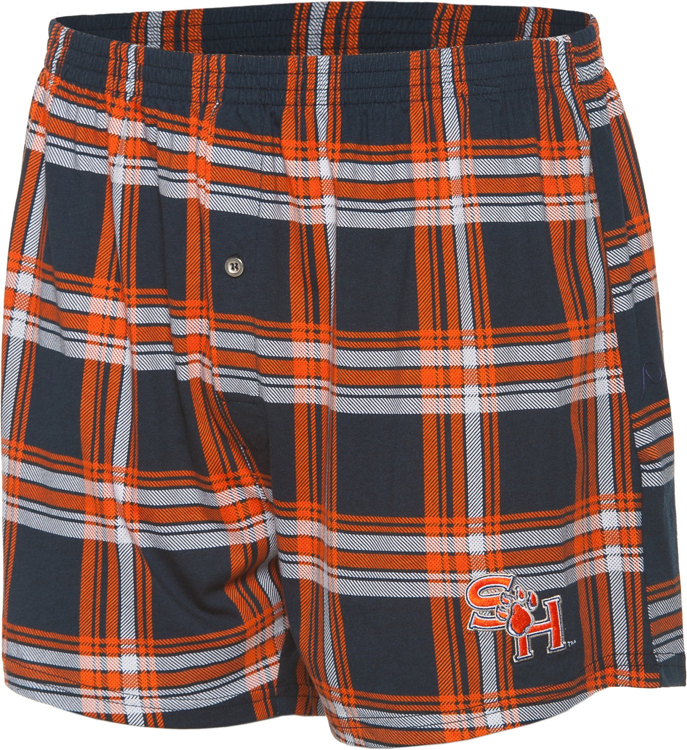 Concepts Sport Men's Sam Houston State University Millennium Plaid Boxer