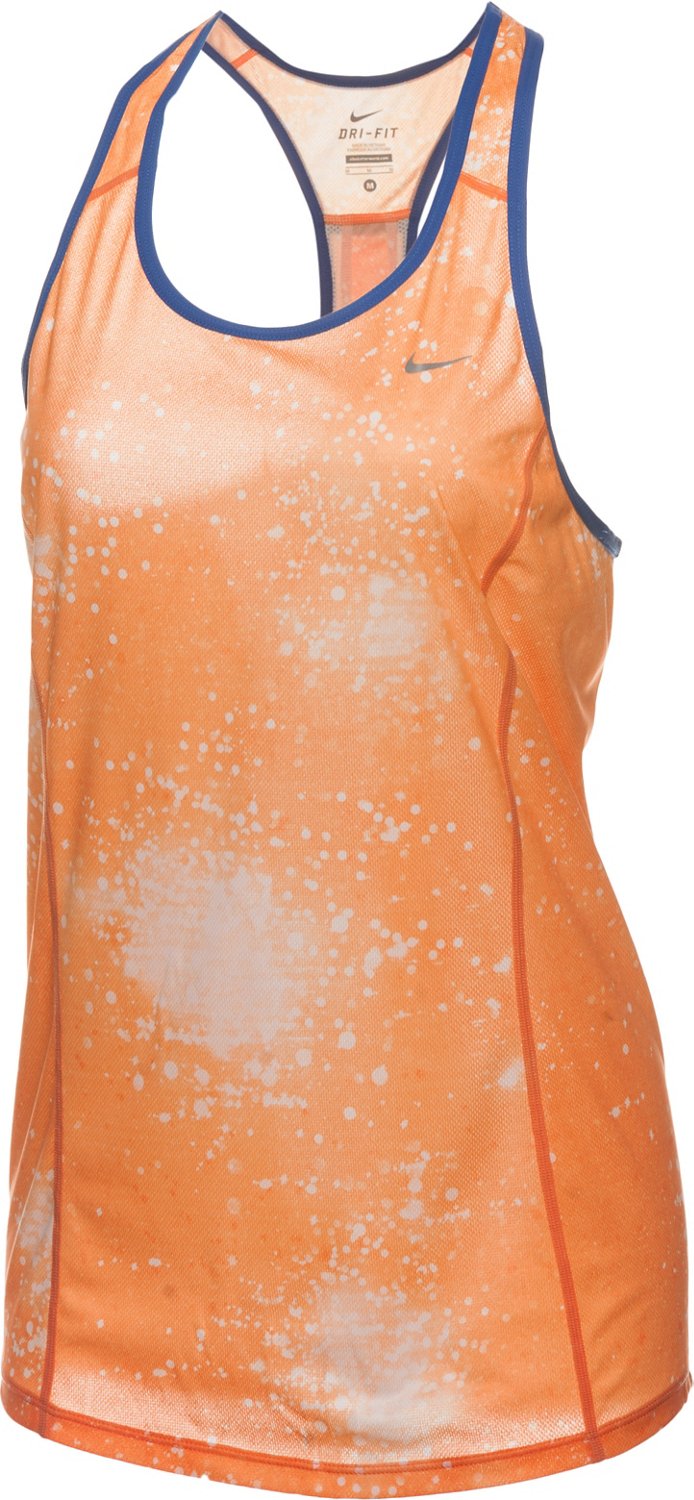 Nike Women's Printed Racer Tank Top