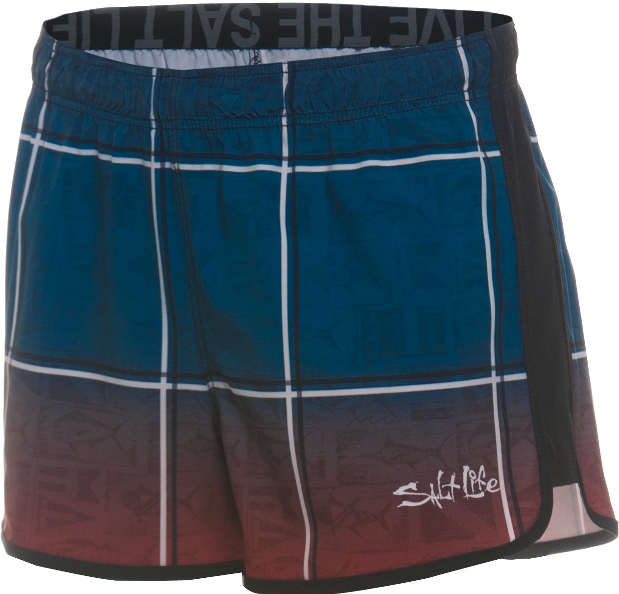 Salt Life Women's Flying Fish Fade Out SLX Boardshort
