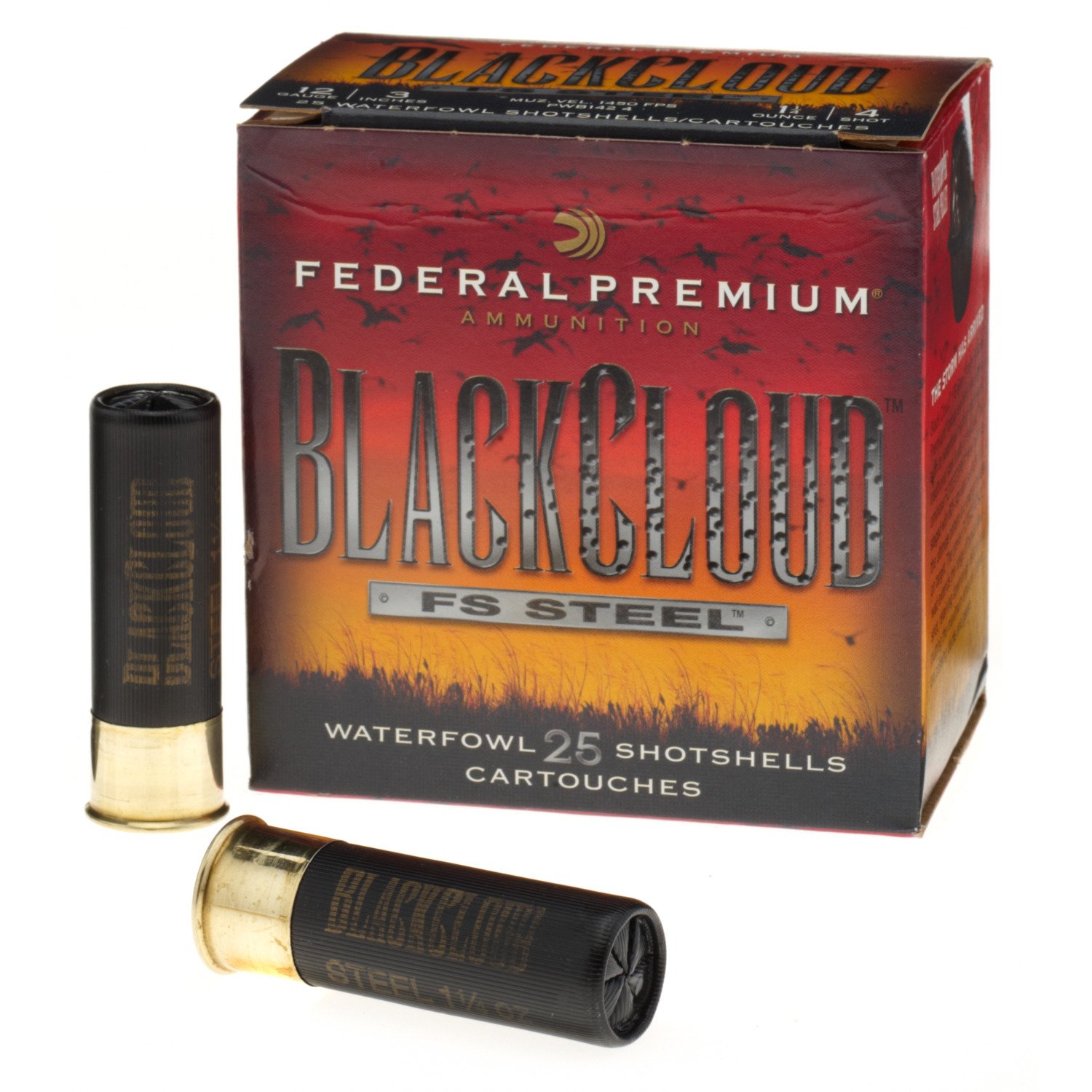 Federal Premium® Black Cloud® FS Steel® 12 Gauge Shotshells