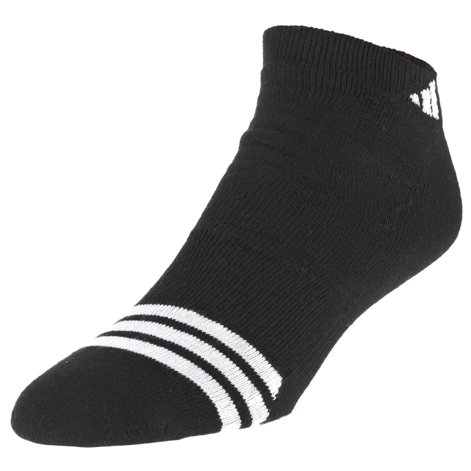 adidas Men's Cushioned 3-Stripe Low-Cut Socks 3-Pack