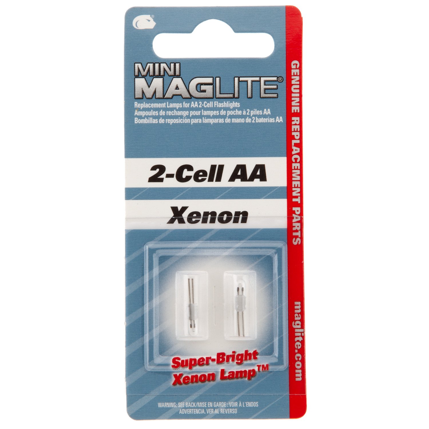 Maglite® AA Krypton Replacement Lamps 2-Pack