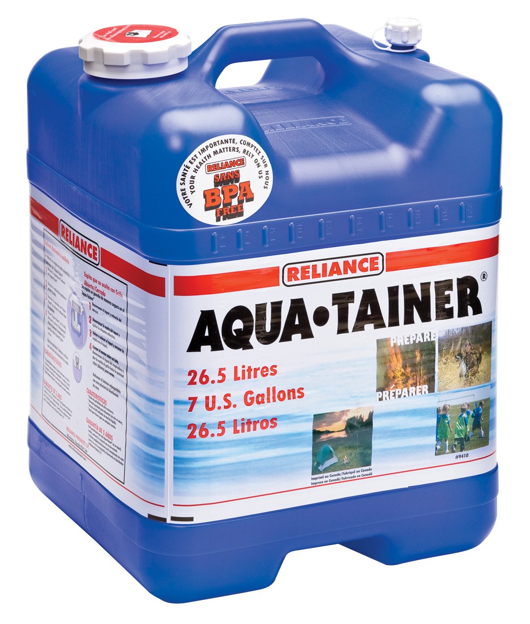 Reliance Aqua-Tainer 7-Gallon Water Container