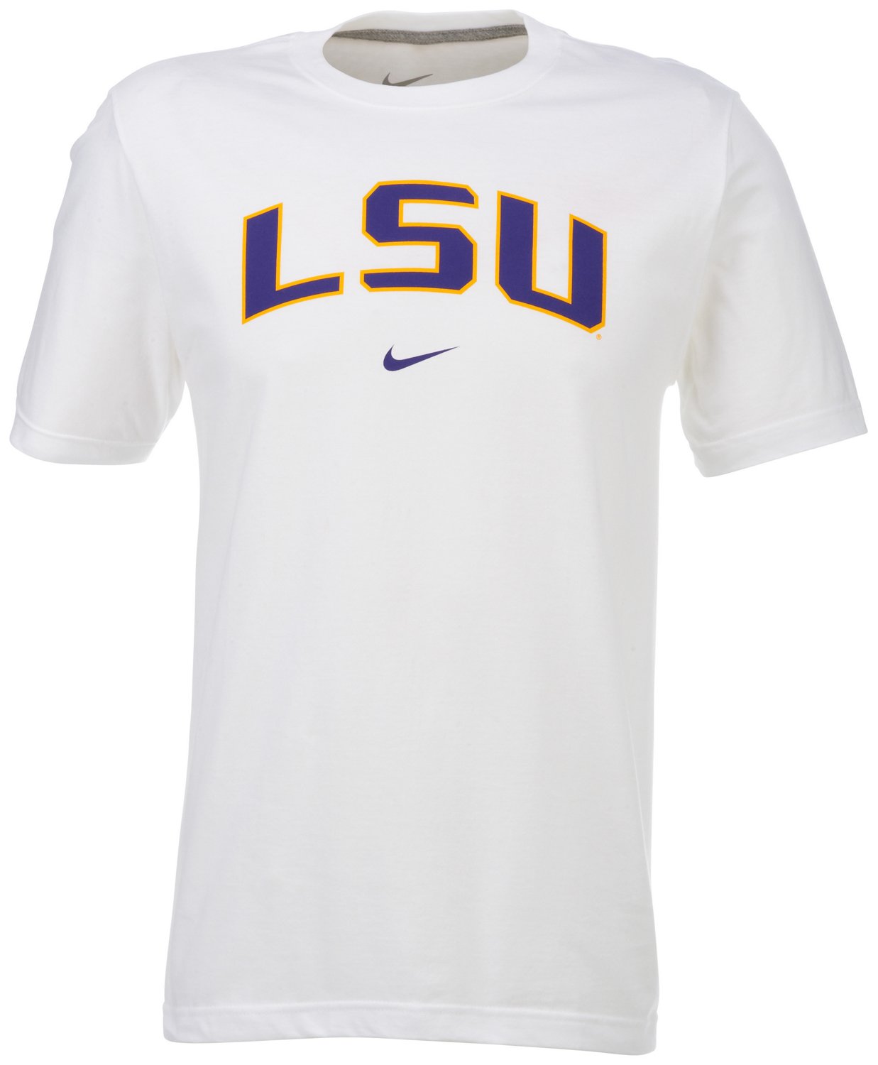 Nike Men's Louisiana State University Short Sleeve Classic Arch T-shirt