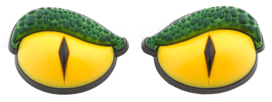 Crocs Jibbitz 3-D Reptile Eyes Shoe Charms