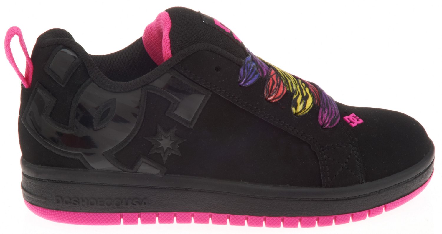 DC Shoes Girls' Court Graffik SE Athletic Lifestyle Shoes