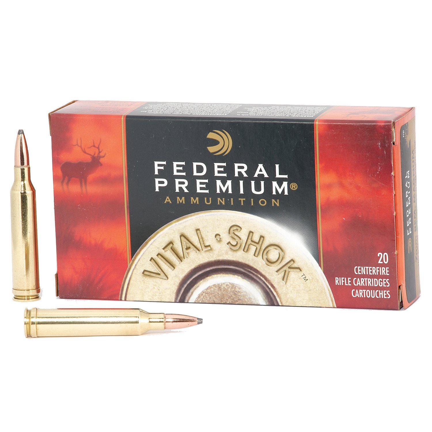 Federal Premium® Sierra® GameKing® 7 mm Remington Magnum 165-Grain Rifle Ammunition