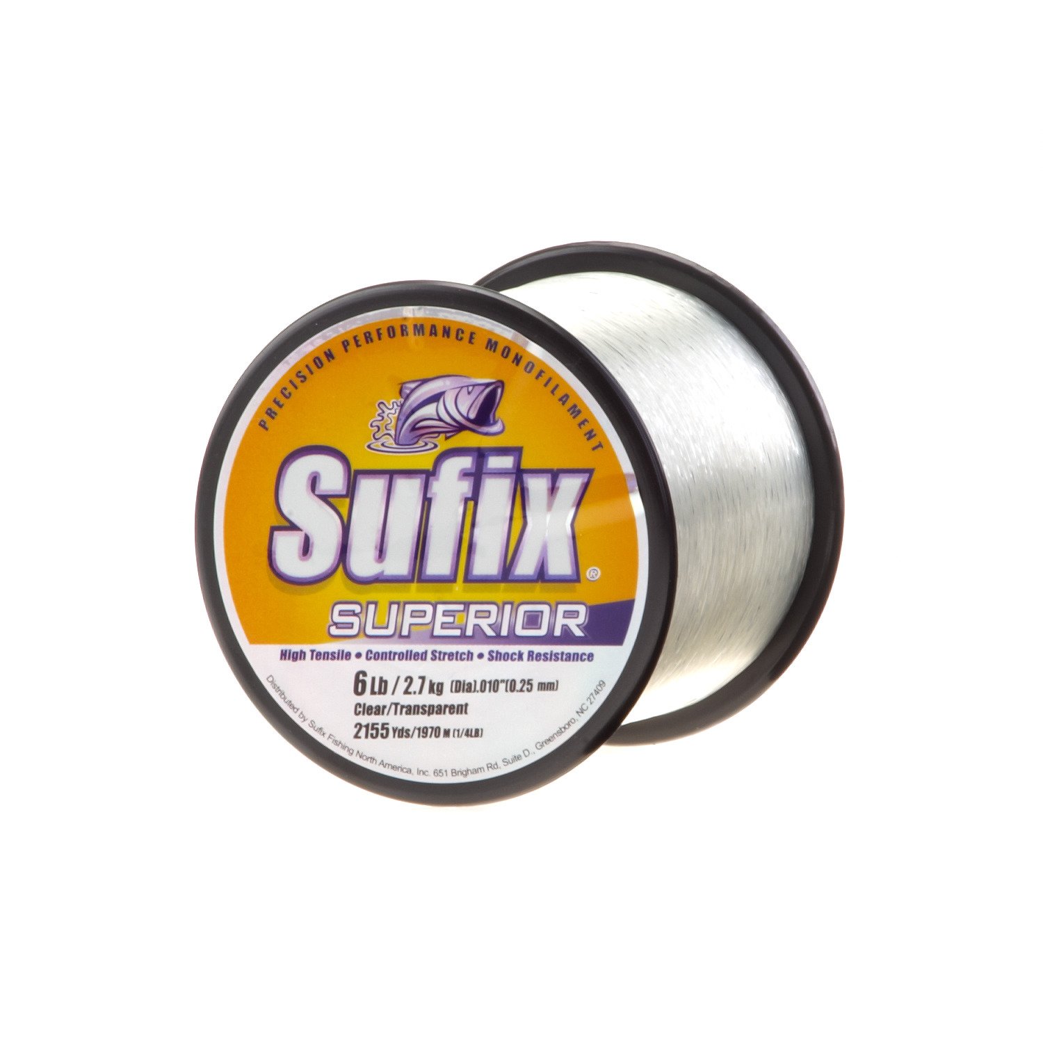 Sufix® Superior 6 lb. - 2,155 yards Monofilament Fishing Line