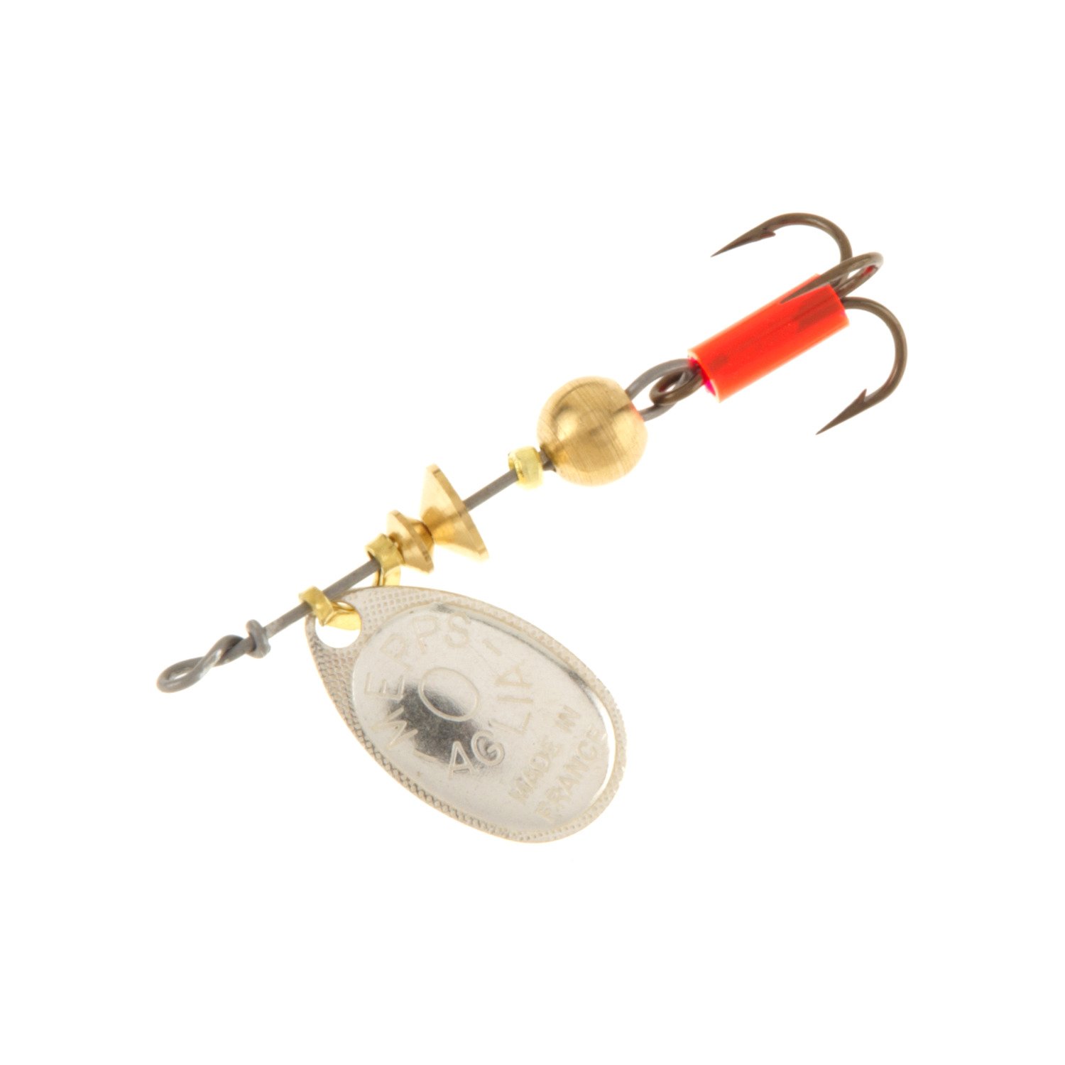 Mepps Aglia 1/12 oz Plain Treble In-Line Spinner
