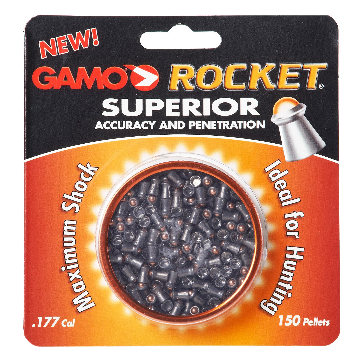 Gamo Rocket .177 Caliber Air Gun Pellets 150-Pack thumbnail