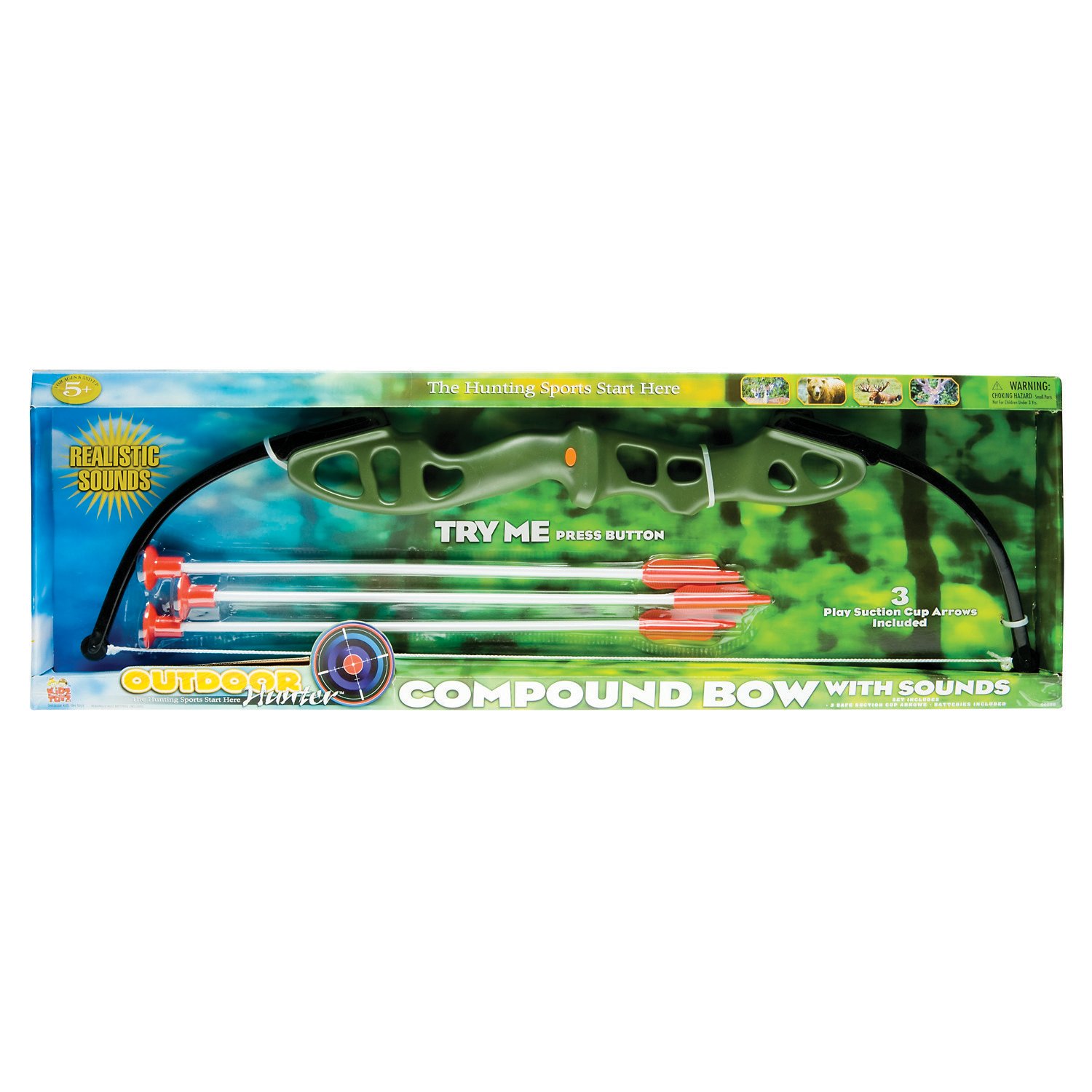 Outdoor Hunter Compound Bow with Sounds thumbnail