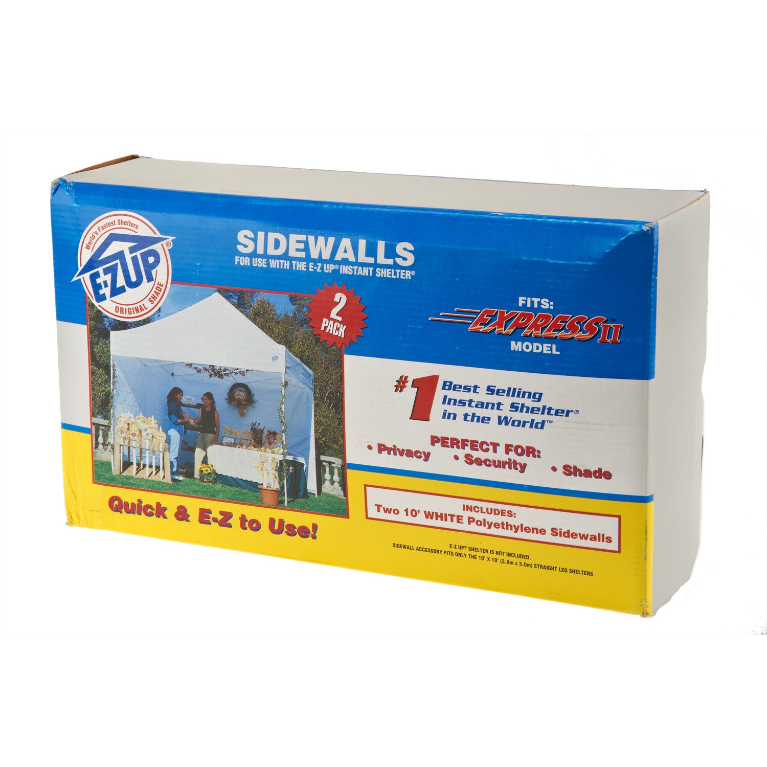 E-Z UP® Express II 10' x 10' Sidewalls