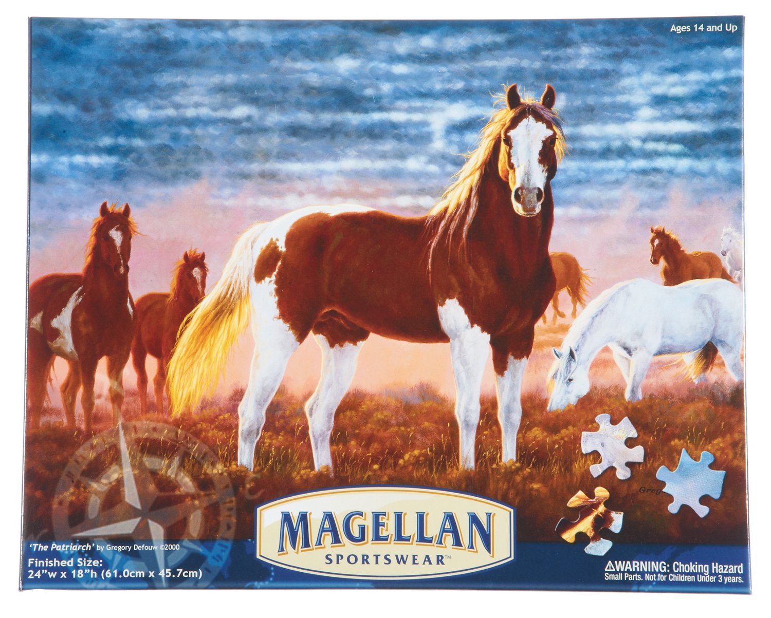 Magellan Outdoors The Patriarch 550-Piece Jigsaw Puzzle