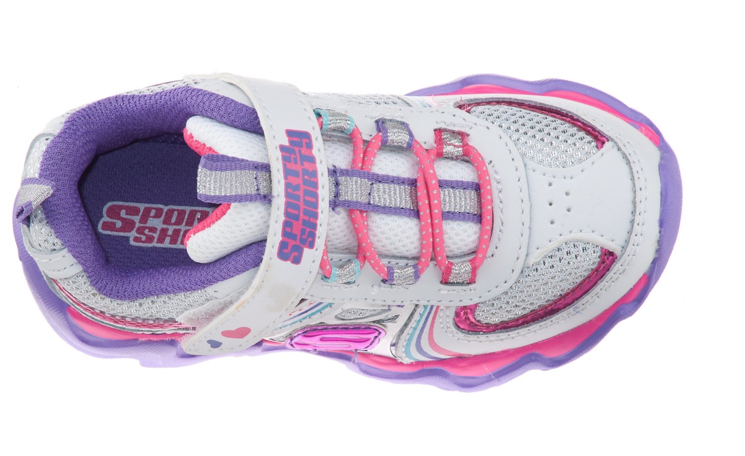 SKECHERS Kids' SPORTY SHORTY Cosmic Wave Litebeam Shoes thumbnail