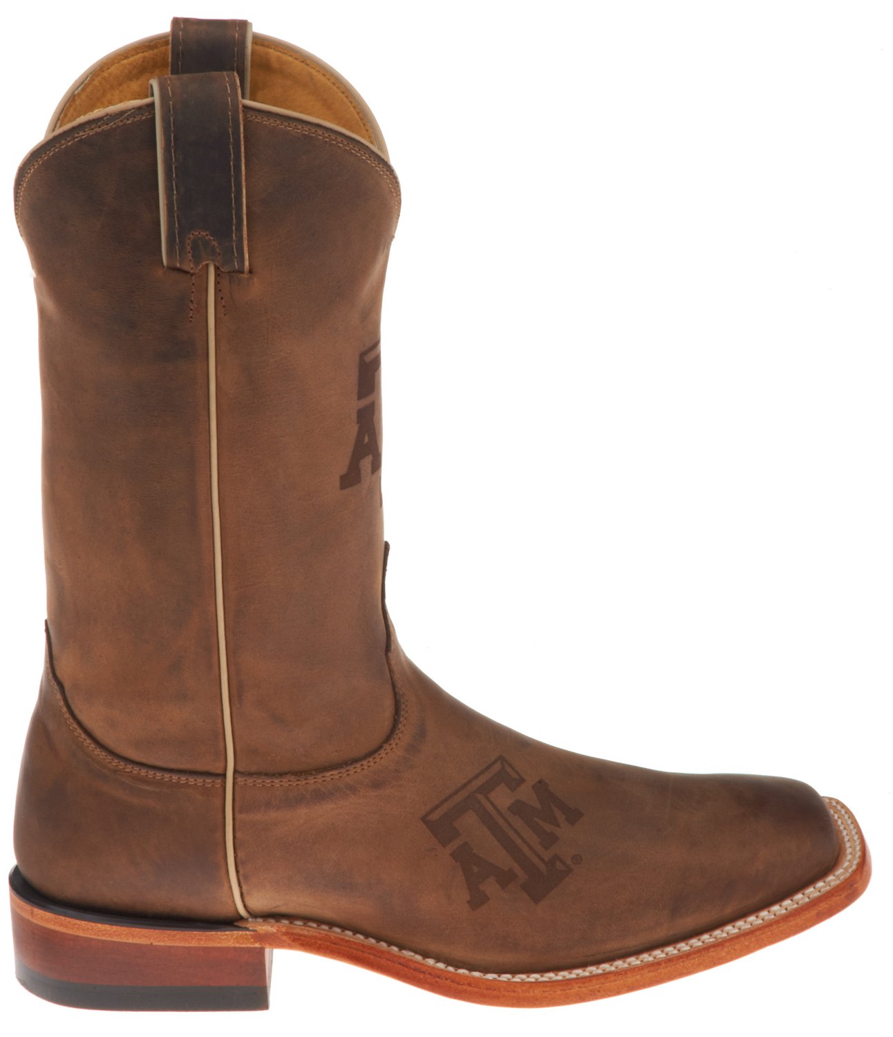 Nocona Men's Texas A&M University Branded Western Boots