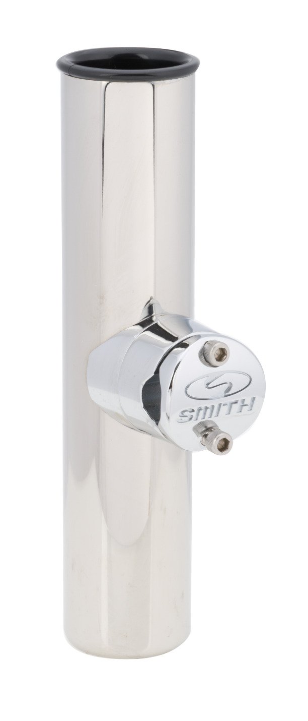 C.E. Smith Company Stainless-Steel Adjustable Clamp-On Rod Holder