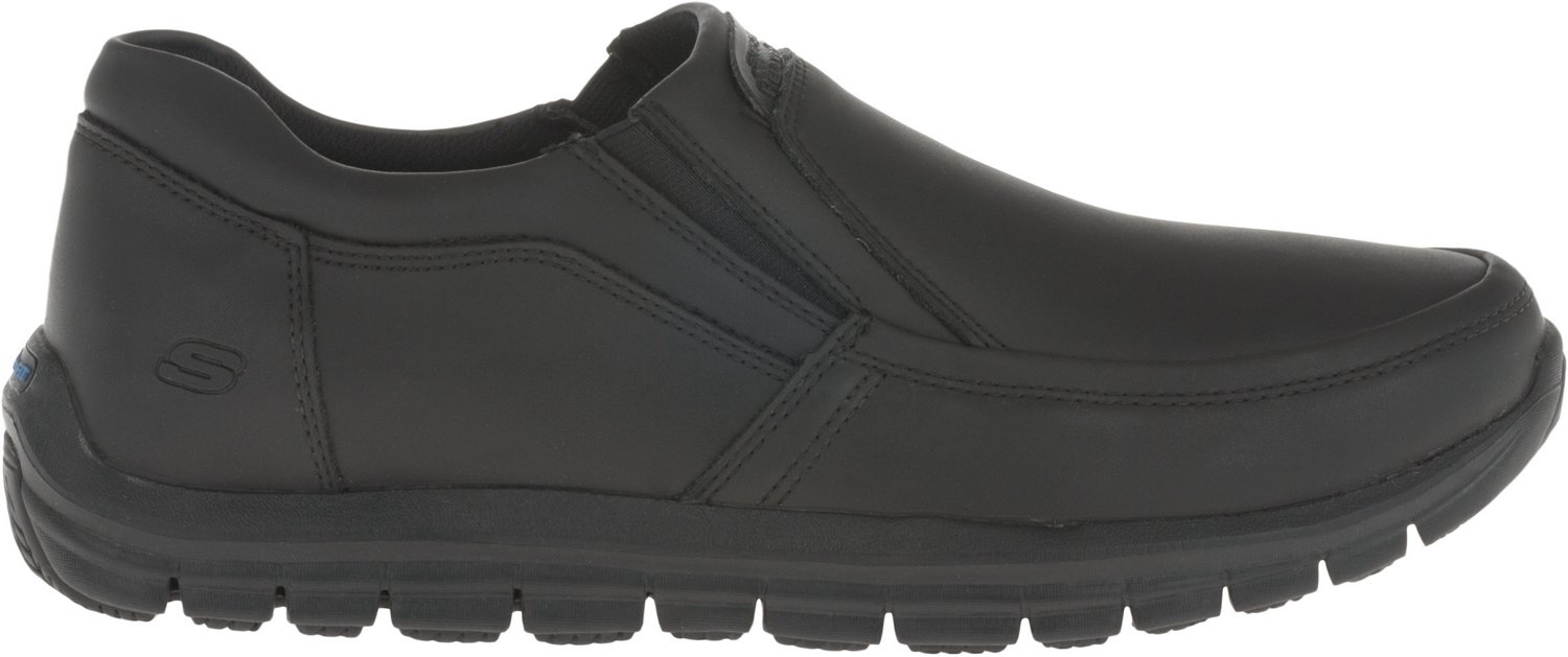 SKECHERS Men's Solace Slip-Resistant Low-Top Work Boots