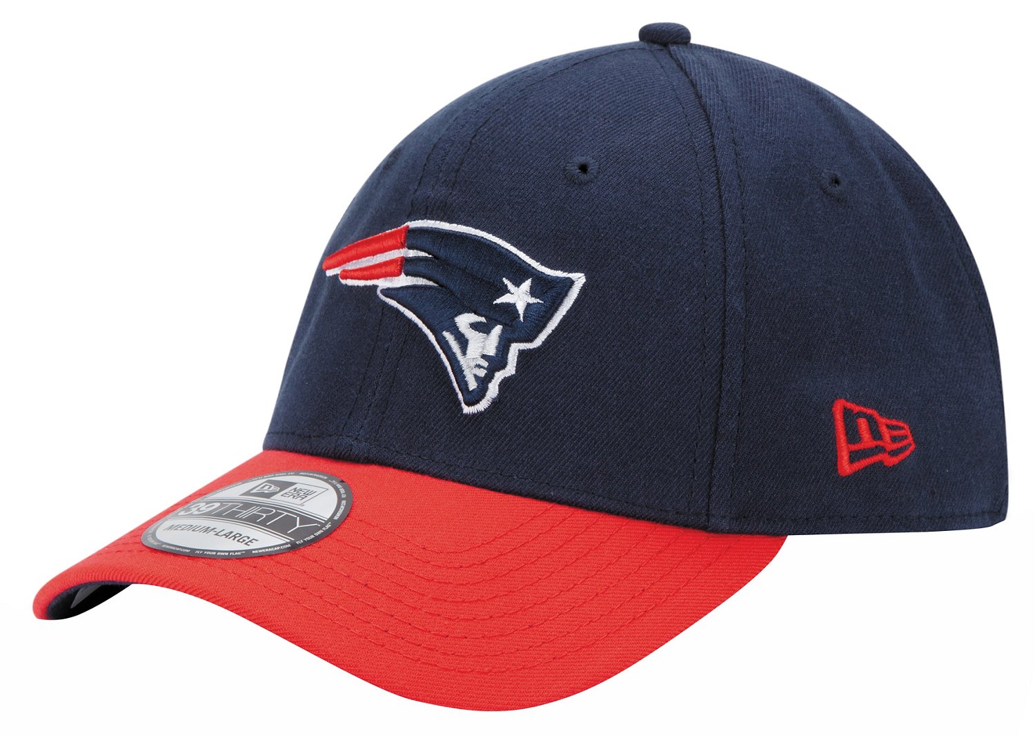 New Era Men's  New England Patriots 39THIRTY® TD Classic Cap