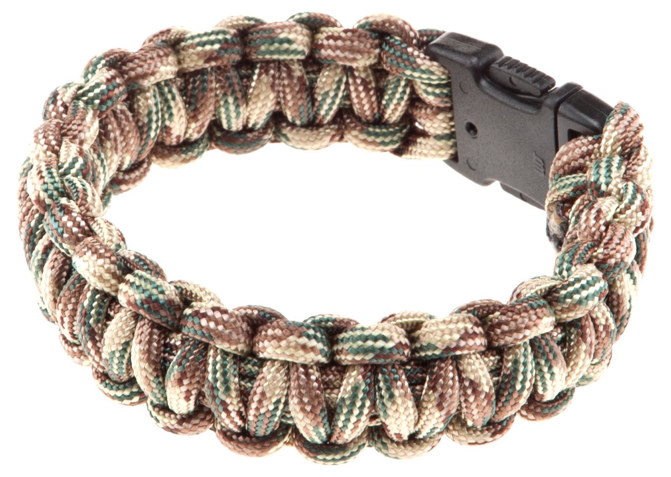 Bison Designs Paracord Side-Release Cobra Large Survival Bracelet