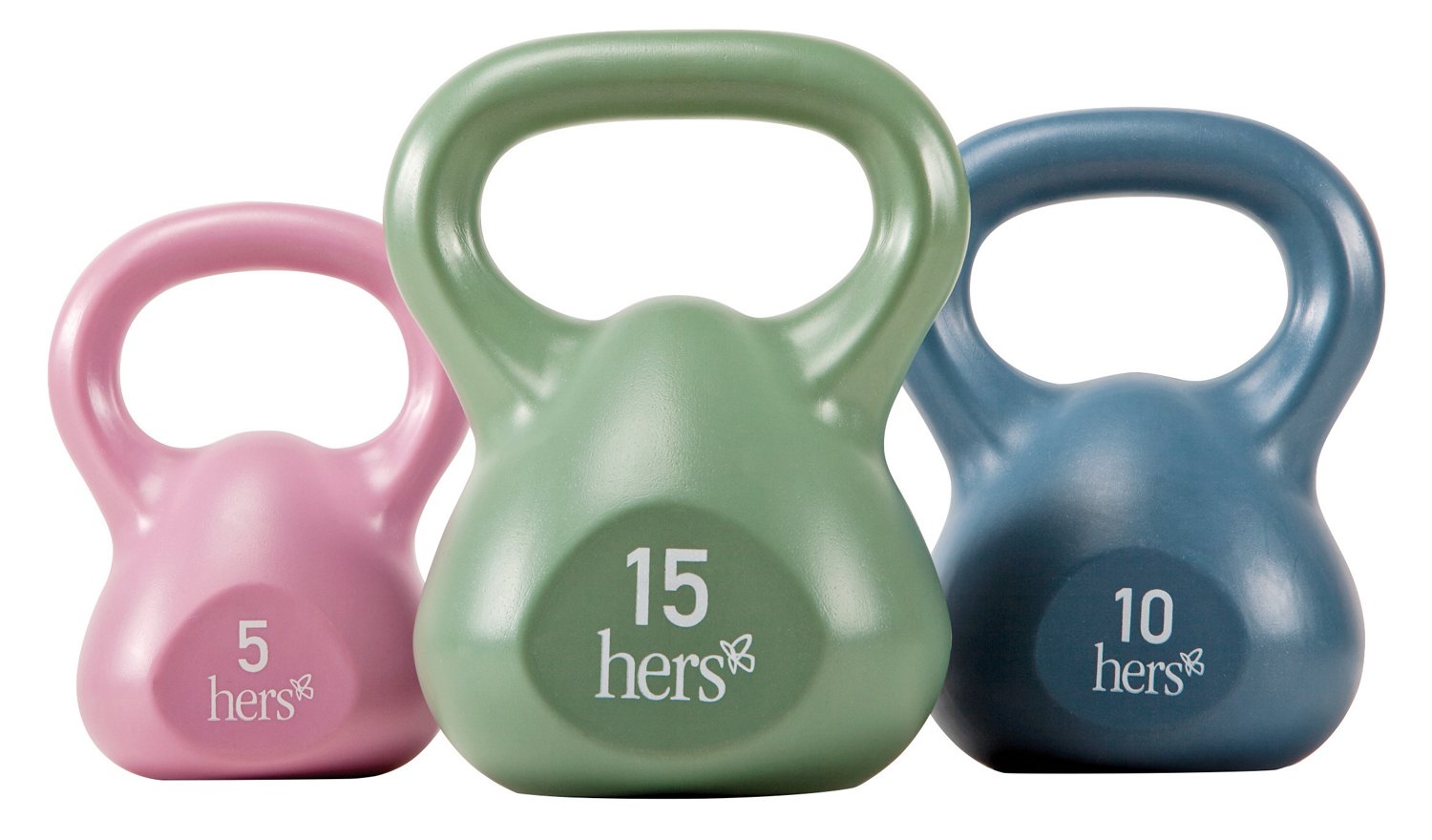 Hers 3-Piece Kettlebell Set