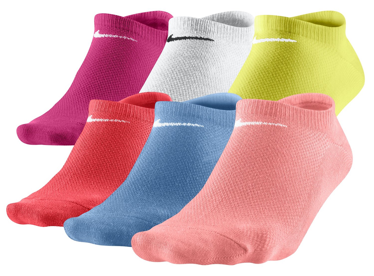 Nike Women's Lightweight No-Show Socks 6-Pack