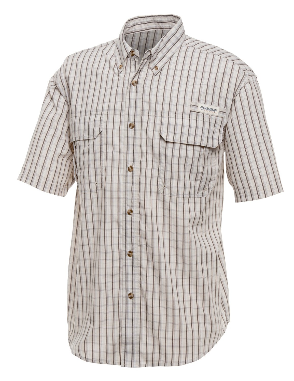 Magellan Outdoors Men's Short Sleeve Gulfport Fishing Shirt