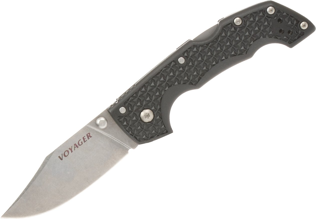 Cold Steel Voyager Medium Clip-Point Folding Knife