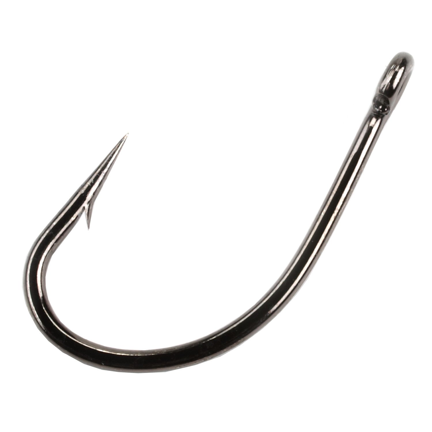 Mustad O'Shaughnessy 3X Live Bait Single Hooks 2/0, 25-Pack