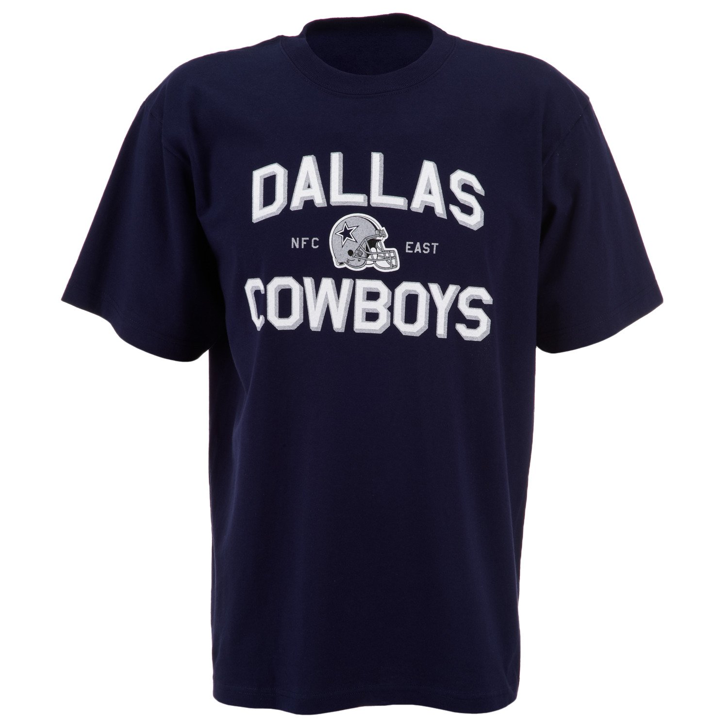 Dallas Cowboys Men's Fan Gear Side Helmet Short Sleeve T-shirt