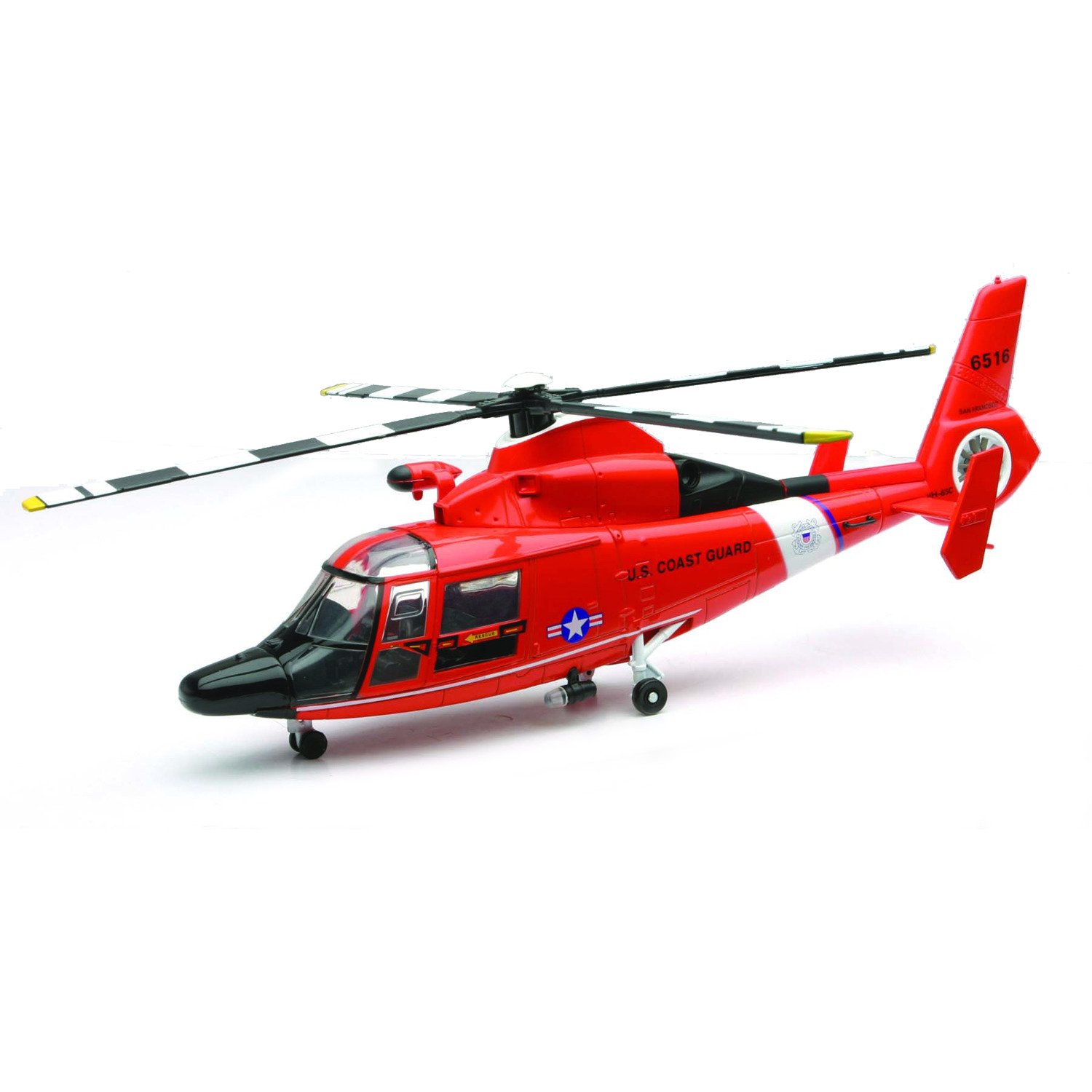 New-Ray Toys 1:48 Die-Cast US Coast Guard Helicopter thumbnail