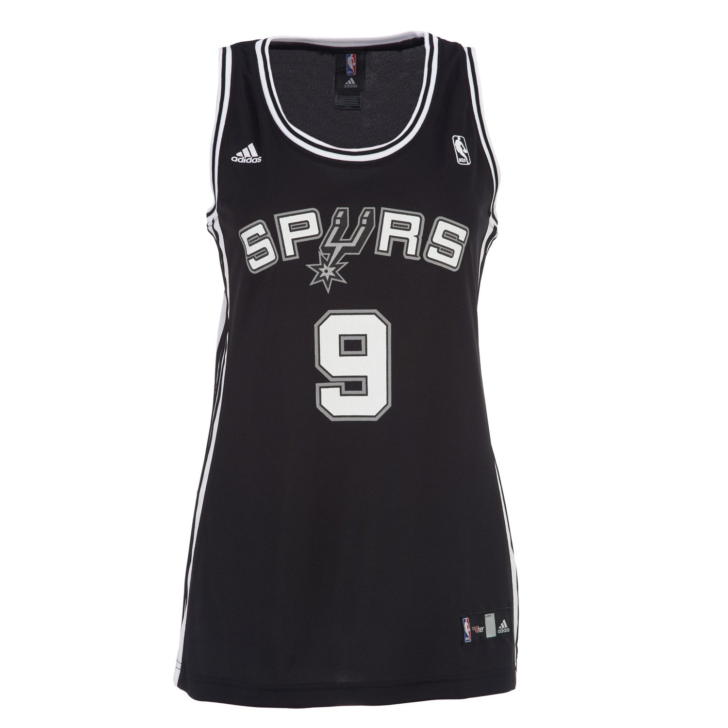 adidas Women's Spurs Tony Parker #9 Replica Jersey