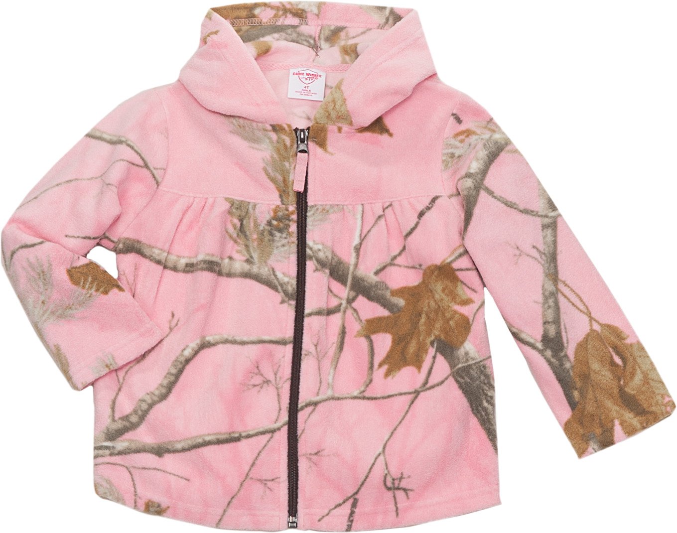 Game Winner® Toddler Girls' Polar Fleece Zip Up Jacket thumbnail