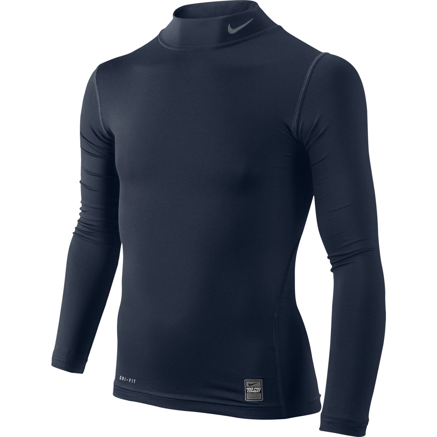 Nike Boys' Pro Combat Core Compression Mock Shirt