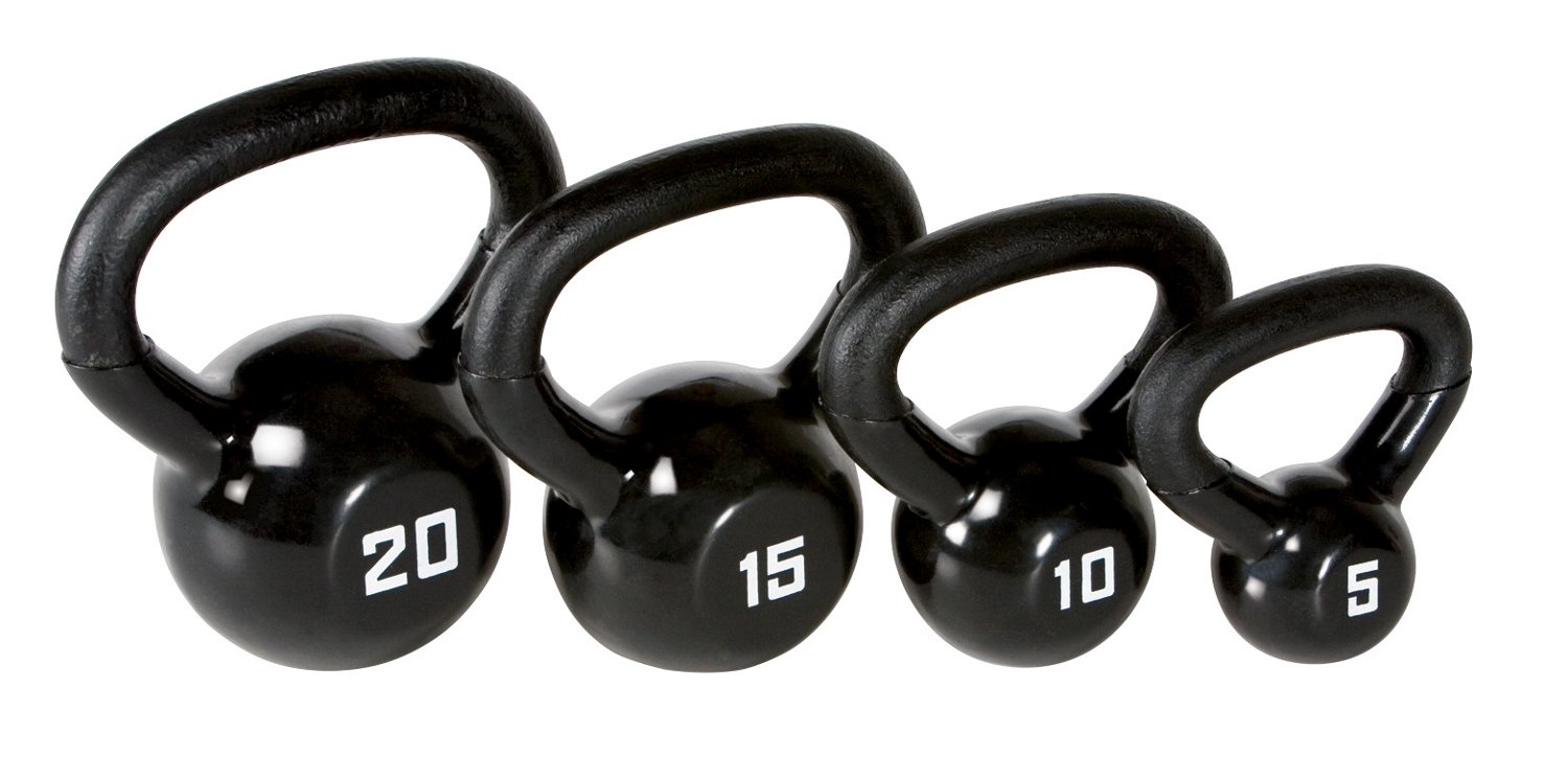 Marcy 4-Piece Kettlebell Set
