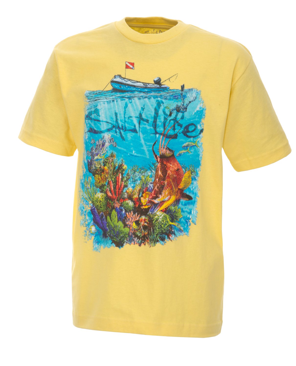 Salt Life Kids' Hog Island Vibe Short Sleeve T-shirt