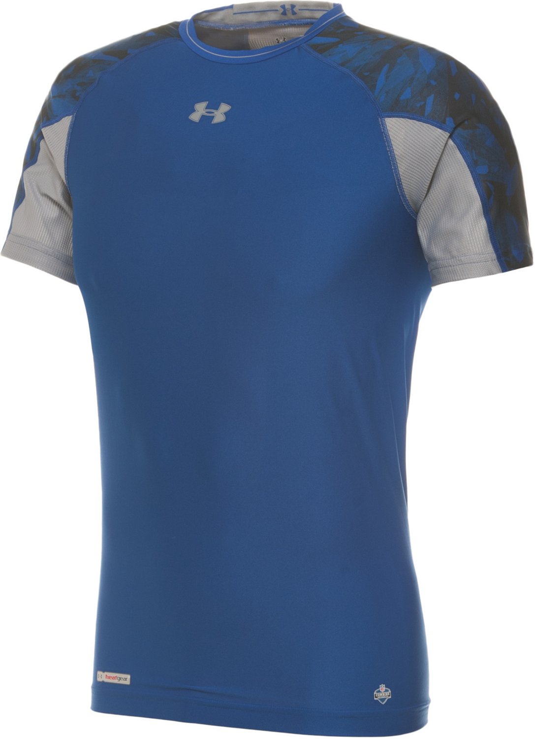 Under Armour® Men's HeatGear® NFL Combine Authentic Shatter Short Sleeve Compression T-shirt