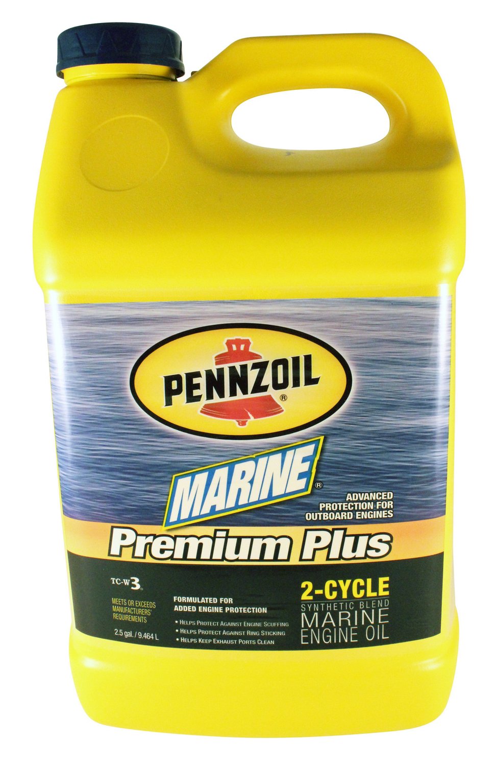 Pennzoil Marine Premium Plus 2.5-Gallon Synthetic Blend 2-Cycle Engine Oil