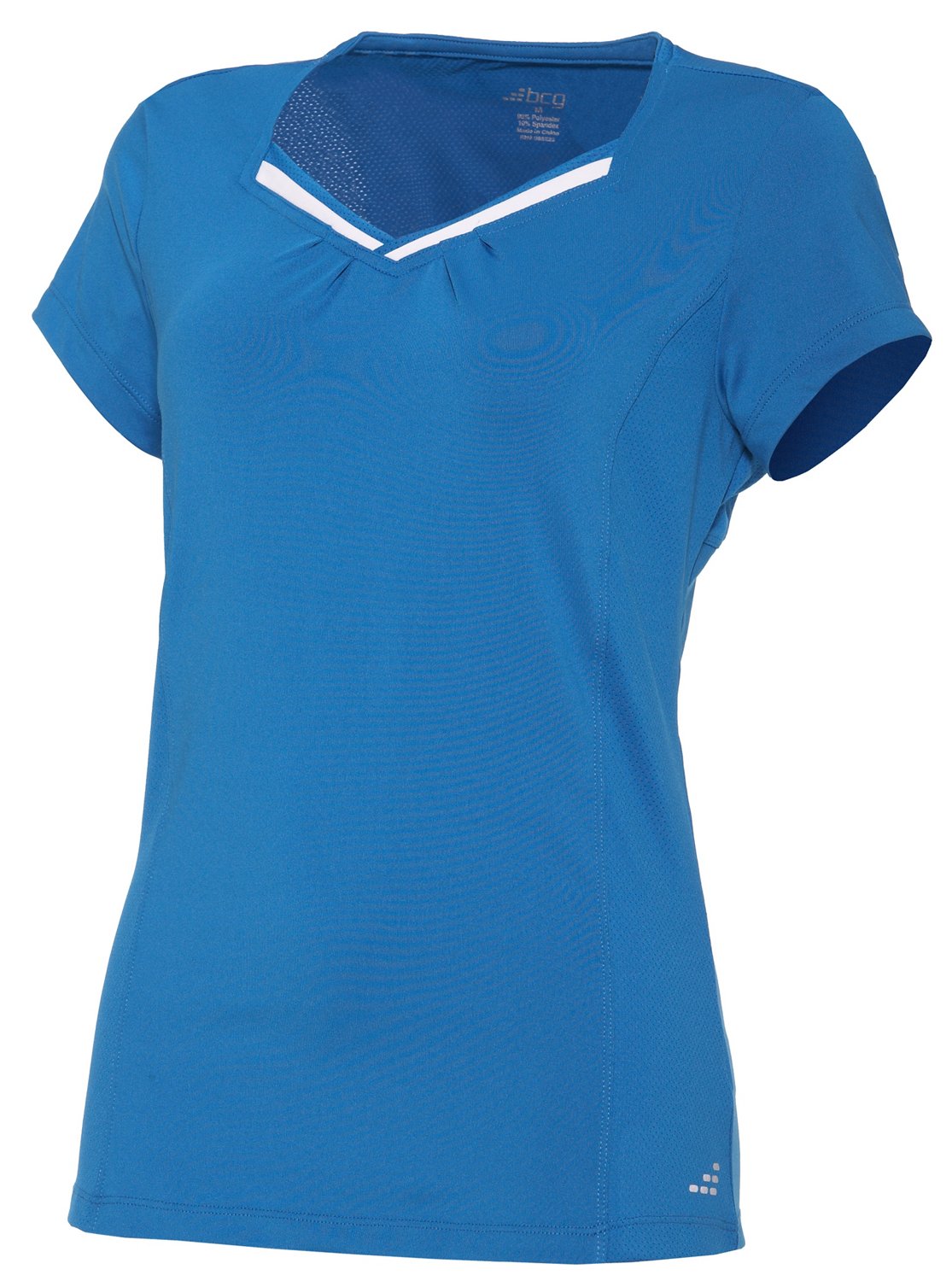 BCG Women's V-neck Tennis Top