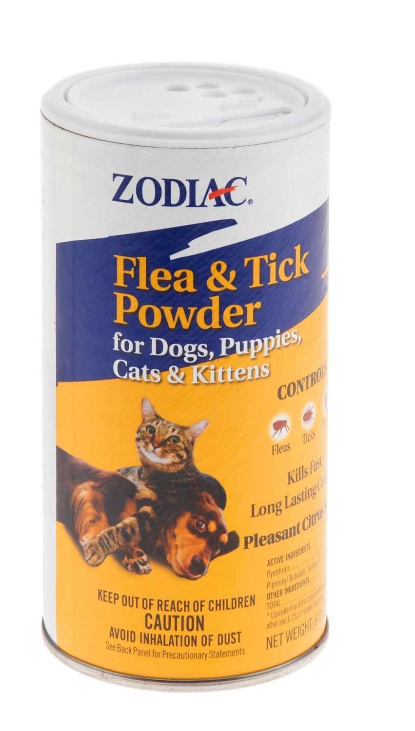 Zodiac FleaTrol 6 oz. Dog and Cat Flea and Tick Powder