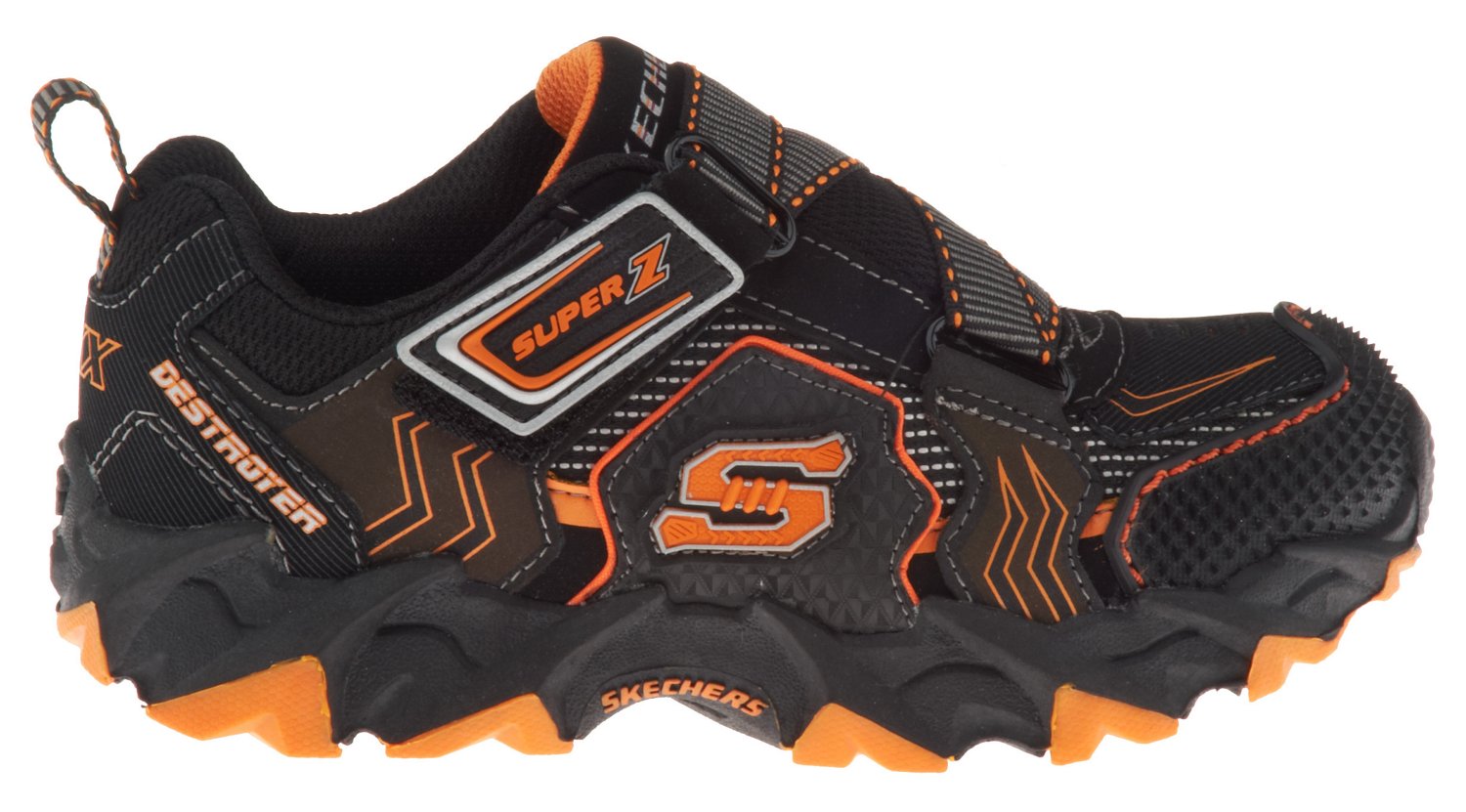 SKECHERS Boys' Ibex Z-Strap Athletic Lifestyle Shoes thumbnail