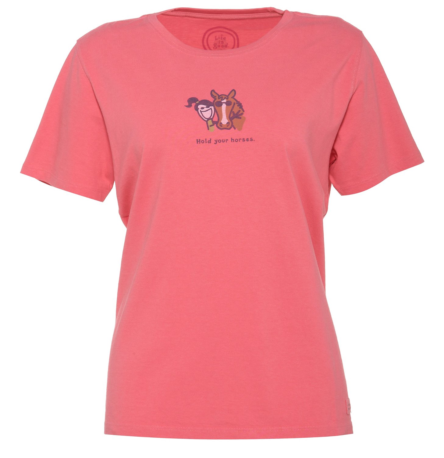 Life is good® Women's Jackie Hold Your Horses Crusher T-shirt