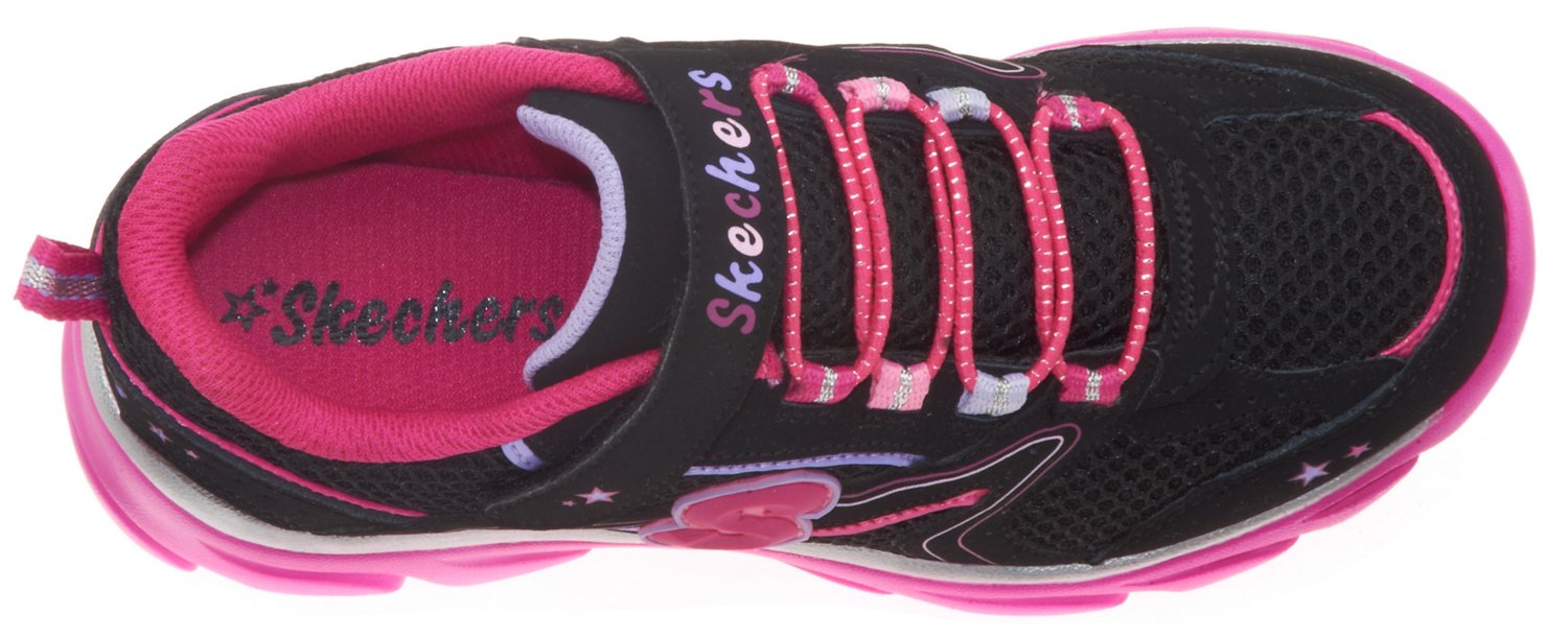 SKECHERS Girls' Lite Waves Skybeam Athletic Lifestyle Shoes thumbnail