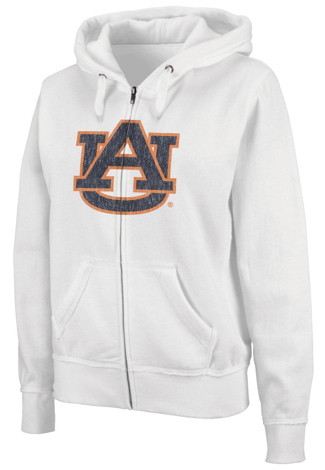 Colosseum Athletics Women's Auburn University Cozy Full Zip Fleece Hoodie thumbnail