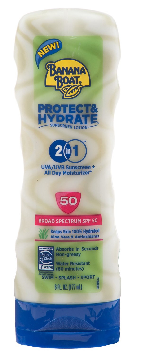 Banana Boat® Protect and Hydrate SPF 50 Sunscreen Lotion