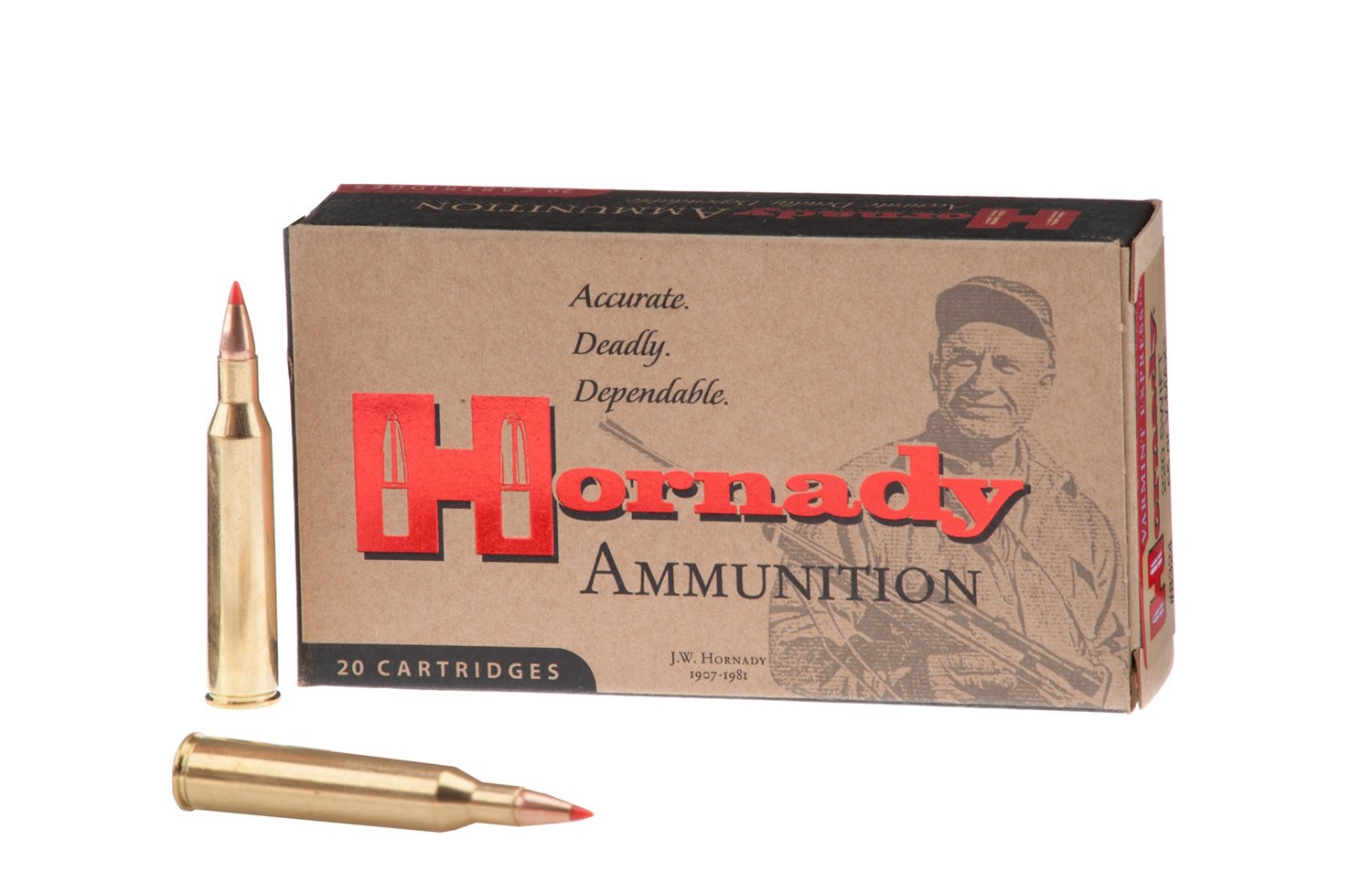 Hornady V-Max .220 Swift 55-Grain Centerfire Rifle Ammunition