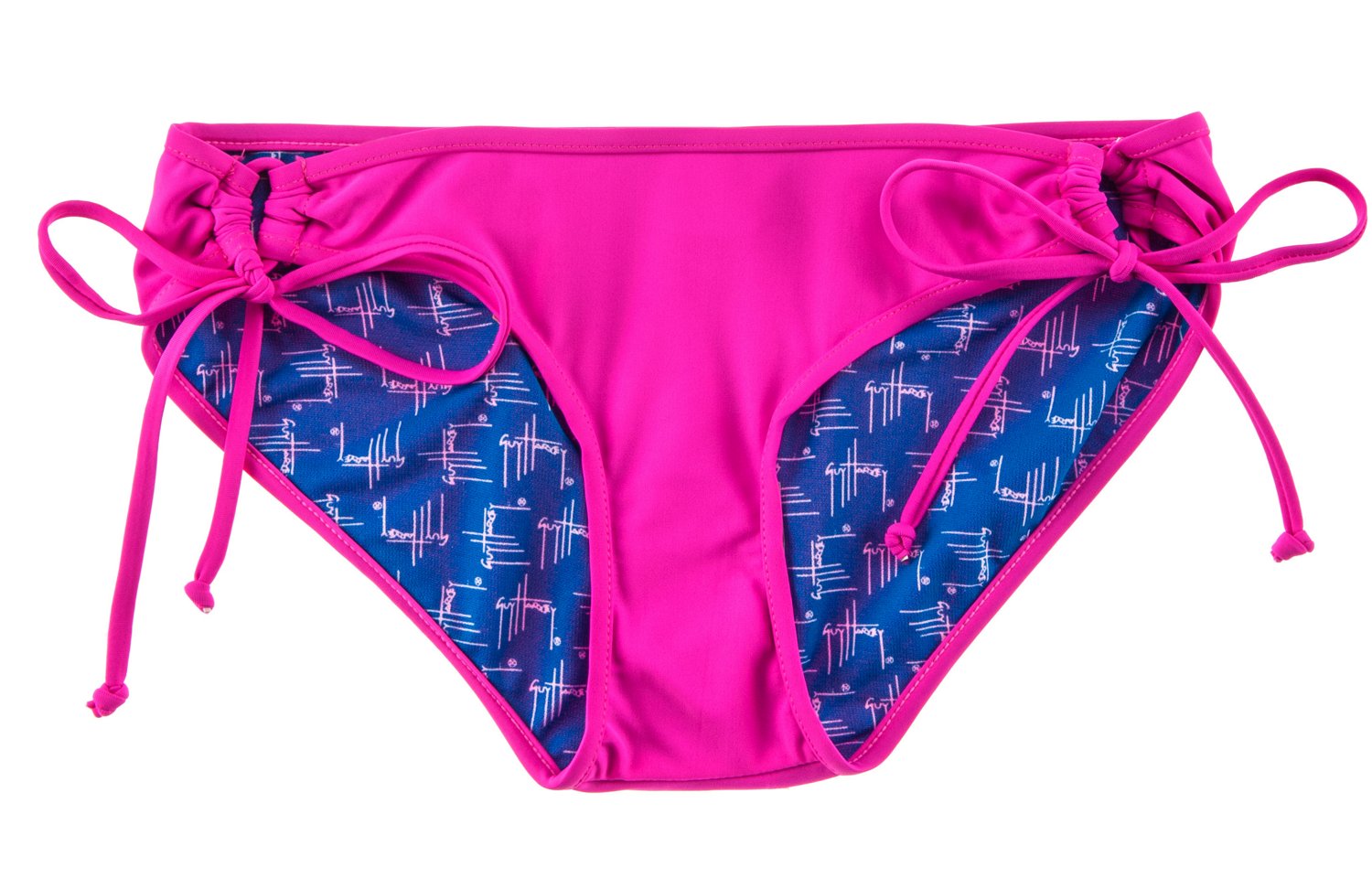 Guy Harvey Women's Queen Angel Loop Side Solid Bikini Bottom