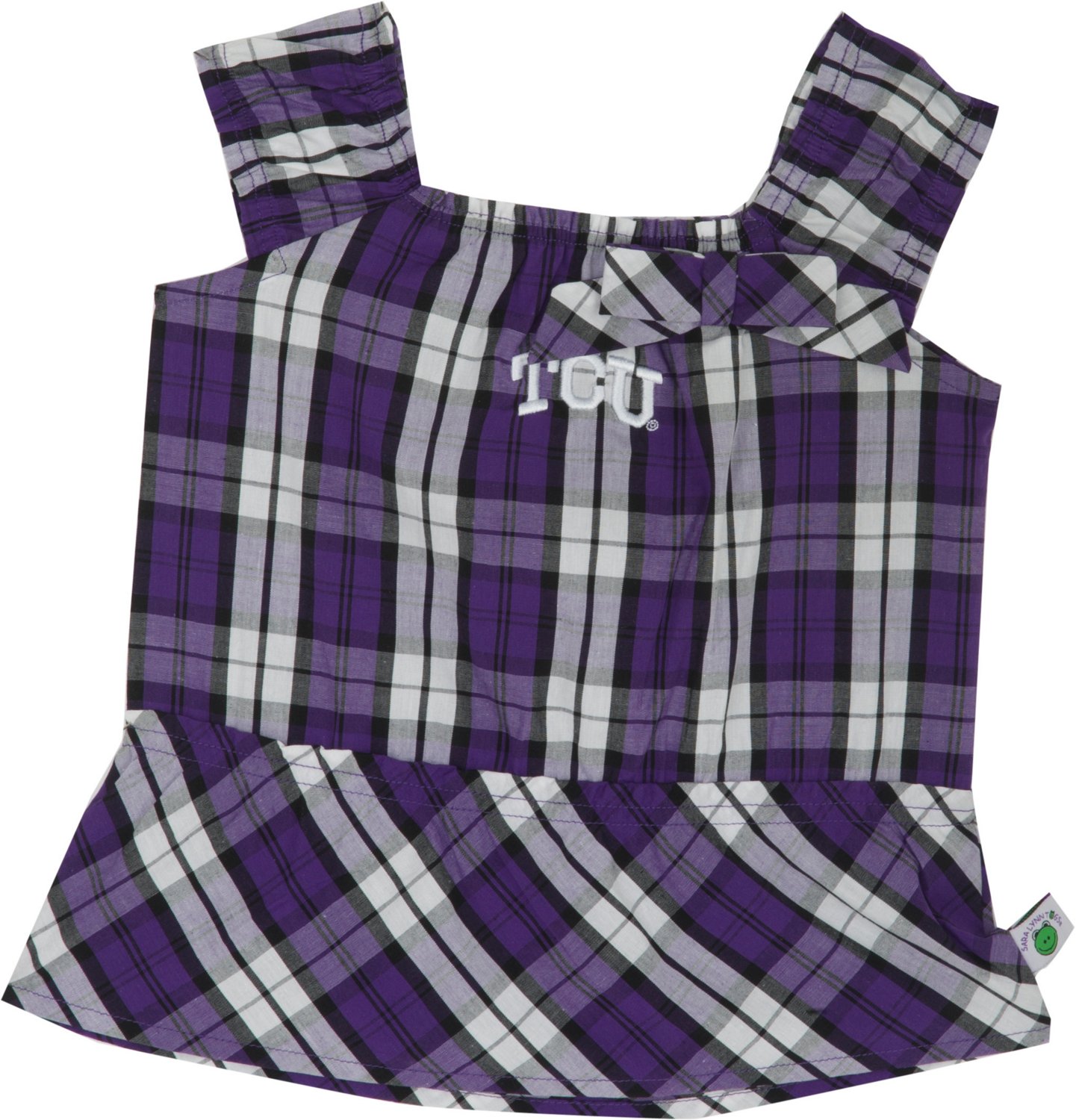 Sara Lynn Togs Infant Girls' Texas Christian University Campus 1-Piece with Skirt