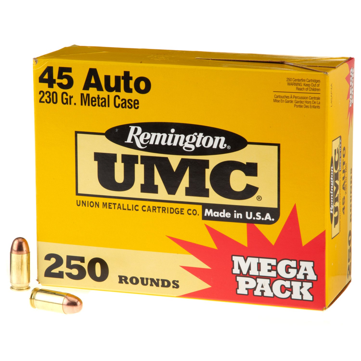Remington UMC® .45 Auto 230-Grain Centerfire Handgun Ammunition